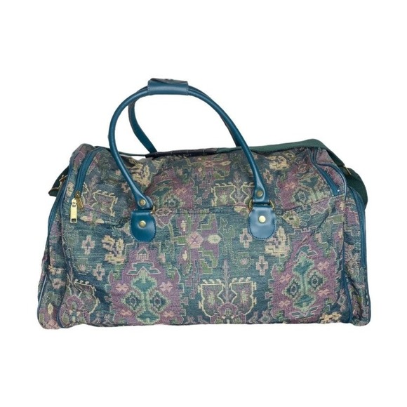 Vintage American Tourister tapestry floral bag - Picture 5 of 5